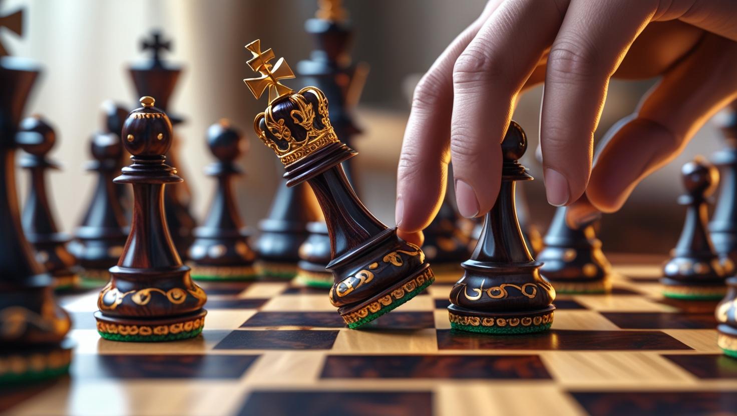 Metaphor of the King's power being removed